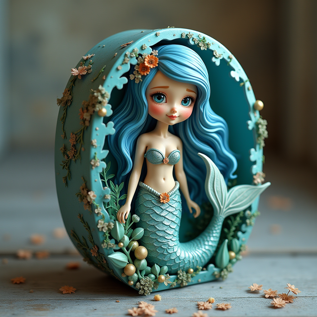 Many Chinese mermaid blind box brands have collaborated with artists to launch joint models