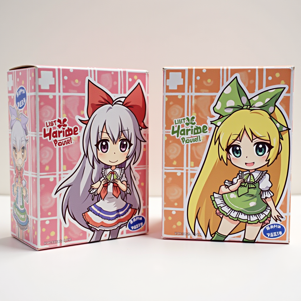 Strong glue or double-sided tape, used to assemble blind boxes